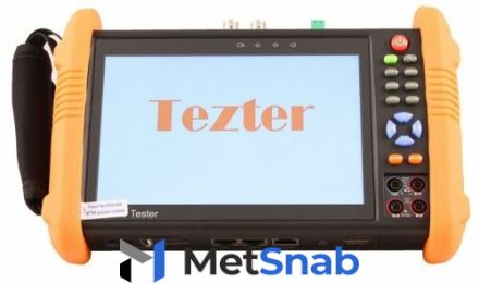 Тестер Tezter TIP-H-M-7 универсальный AHD/CVI/TVI/CVBS и IP-видеосистем. (Базовая модель + мультиметр). Возможности: Поддержка ONVIF; 5Mp TVI, 4Mp CVI