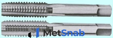 Метчик м45,0 (4,5) м/р.р6м5 комплект из 2-х шт. (компл) Без тм, 14820