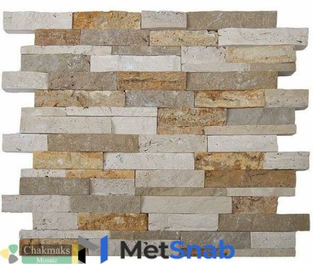 Мозаика Chakmaks 3D Fusion Stone Porous 30.2x28