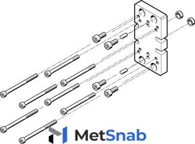 Адаптерная плита для параллельного захвата Festo HAPG-79