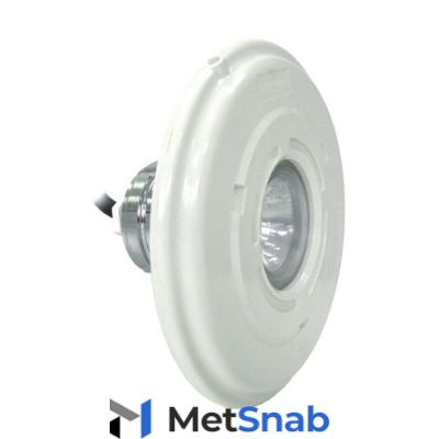Светильник металлический "Mini" для ниш "Mini", для пленочных бассейнов, материал оправы ABS-пластик, мощность 50 Вт, кабель-да