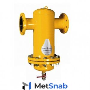 Сепаратор шлама Spirotech Spirotrap Hi-Flow HF080F / Разъемный корпус / Фланцевое соединение PN16