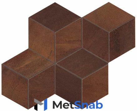 Atlas Сoncorde Италия 30*35 Blaze Corten Mosaico Esagono Matt Гранит керамический