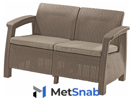 Диван KETER Corfu Love Seat капучино