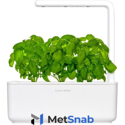 Умный сад Click and Grow Smart Garden 3 Базилик (белая крышка)