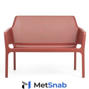 Диван Диван ReeHouse Nardi Net Bench коралловый