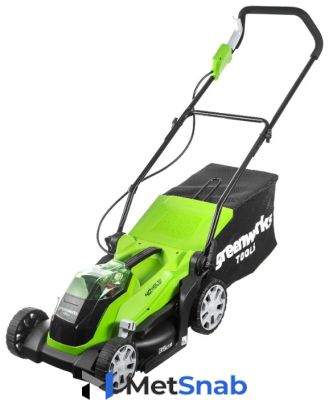 Газонокосилка greenworks 2501907ua G40LM35K2X