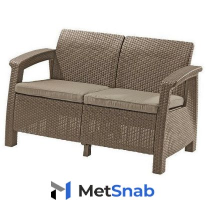 Диван садовый CORFU II LOVE SEAT 17197359C