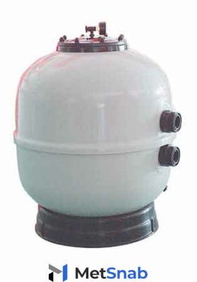 Фильтровальная емкость NOVUM Brillant 14, 600 мм, без поддона и клапана 1 1/2, цвет серый ASTRALPOOL