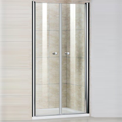Душевая дверь в нишу RGW Passage PA-04 (760-810)x1850, профиль хром, стекло прозрачное 04080408-11