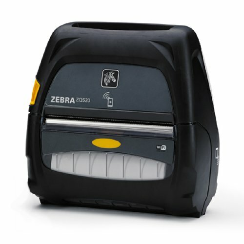 Мобильный принтер этикеток Zebra ZQ520, 203 dpi, USB, WiFi, BT, валик для этикеток без подложки ZQ52-AUN100E-00