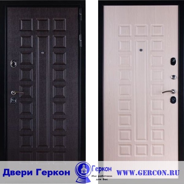Заводские двери Премиум 3К Венге-Беленый Дуб (заводские двери)