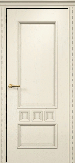 Оникс / Фортрез Межкомнатная дверь Амстердам глухая Цвет: эмаль слоновая кость