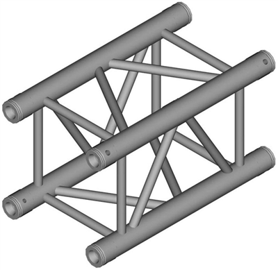 Dura Truss DT 34-150 straight Ферма квадратной конфигурации. Длина: 150 см. Труба: 50 х 2. Максимальная распределенная нагрузка: 1000 кг/м.