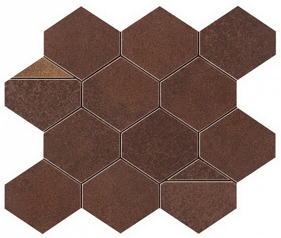 Керамическая мозаика Atlas Concorde Blaze Мозаика Corten Mosaico Nest 29,4х25,8 (м2)