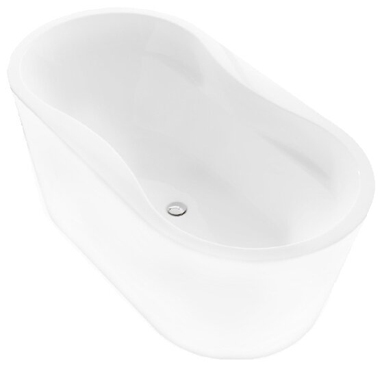 Ванна отдельностоящая BelBagno BB407-1600-800 акрил