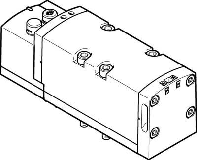 Распределитель с электроуправлением Festo VSVA-B-M52-MZD-D2-2AT1L