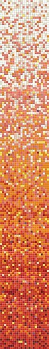 Мозаика Solo Mosaico Растяжка II 335x2680 12x12x6 Мозаика стекло 33.5x268 Стандартные матричные панно, ковры, категория сложности 1