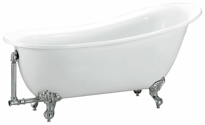 Ванна отдельностоящая BelBagno BB06-1550-ORO акрил