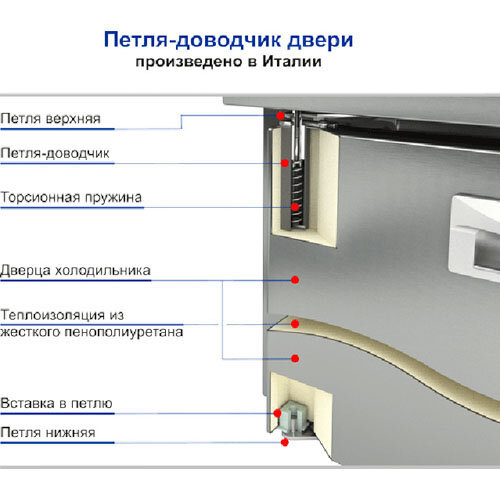 Стол морозильный Hicold GN 111/BT O