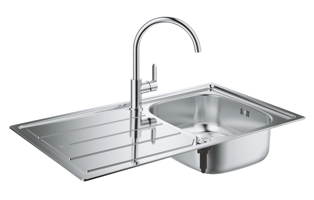 Мойка кухонная Grohe K200 (31562SD0) со смесителем