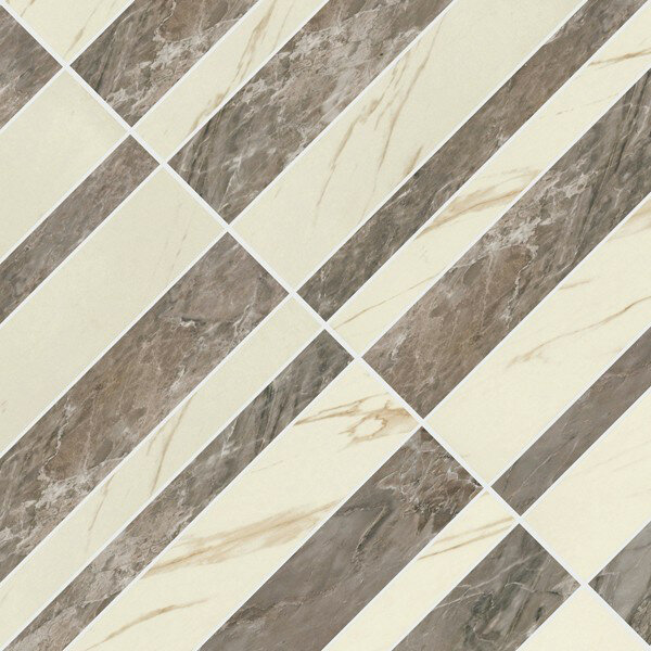 Плитка Versace Marble 240523 MOS.OPTICAL GRIG-BIA NAT/LAP 58.5 x 58.5