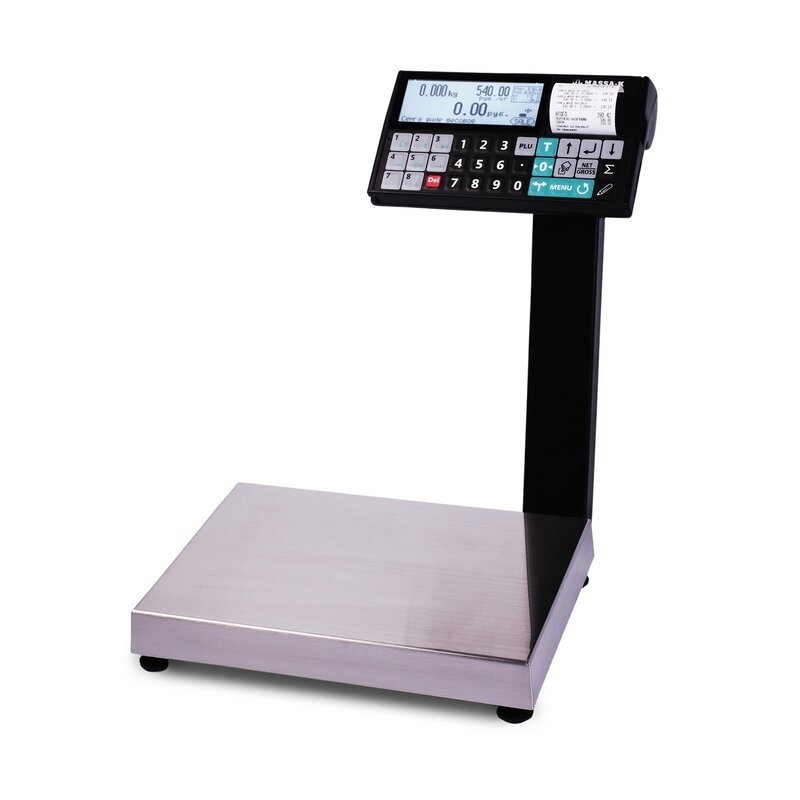Весы-регистратор с печатью этикетки МАССА-К Масса МК-15.2-RC-11