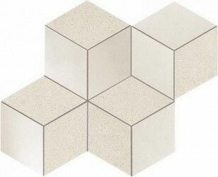 Мозаика Atlas Concorde (Атлас Конкорд Италия) Kone White Mosaico Esagono AUN1 30x35 Керамогранит, м2 30x35 Kone AUN1