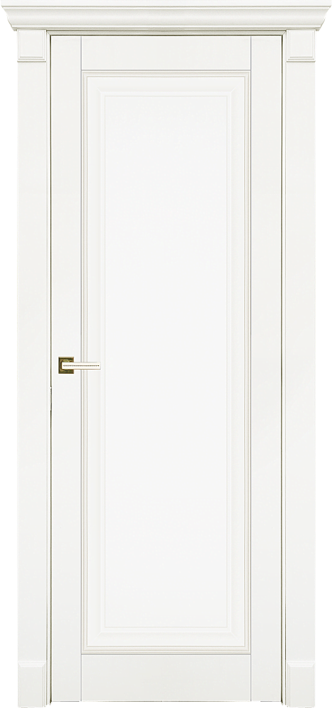 Дверь Фрамир VERONA 1 ПГ Цвет:Антично-белый