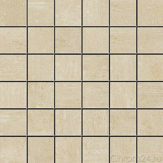 Apavisa Beton Beige Lappato Mosaico 5x5 керамогранит (29,75 x 29,75 см) ( 8431940122606 )