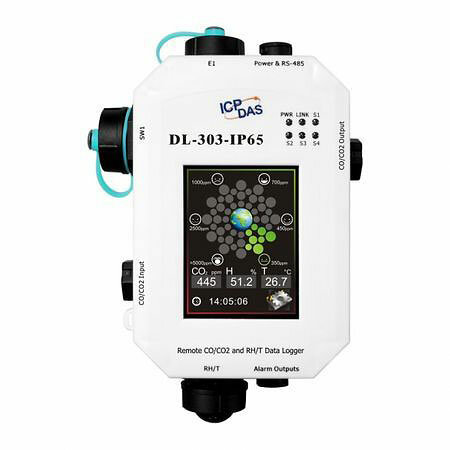 Модуль для изменения температуры и влажности Icp Das DL-303-IP65