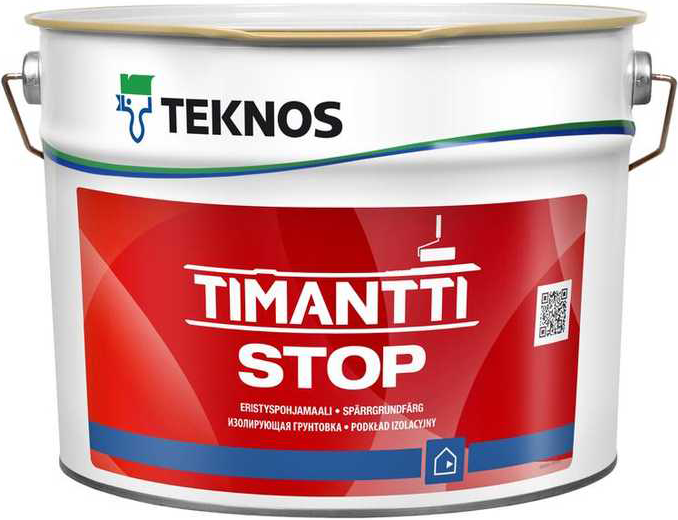 Teknos Timantti Stop / Текнос Тиманти Стоп изолирующая грунтовка 9л