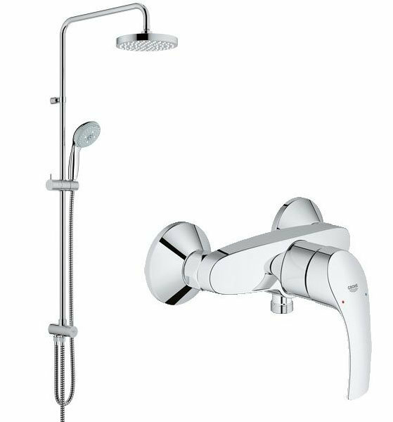 Душевая система со смесителем Grohe New Tempesta 124410