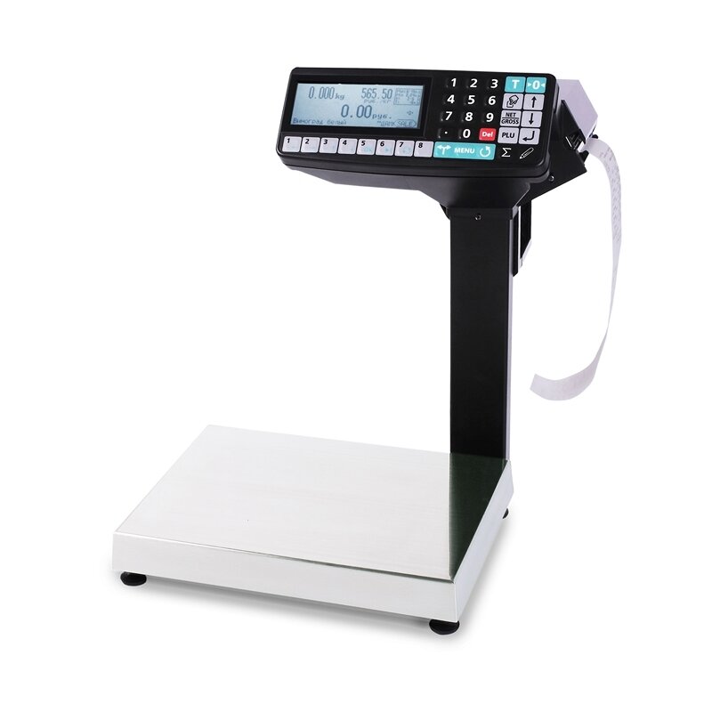 Весы-регистратор с печатью этикетки МАССА-К Масса МК-32.2-RP-10