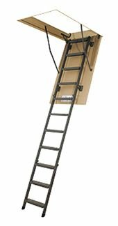 Чердачная лестница Fakro Лестница складная металлическая LMS (2,8 м; 120х60 см)