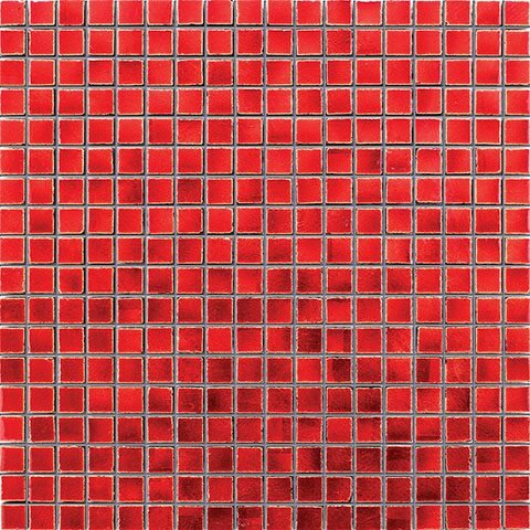 Мозаика Skalini MRC (RED)-1 лакированная 30x30 см размер чипа 15x15 материал Мрамор толщина 10 мм в уп. 0.45 м2