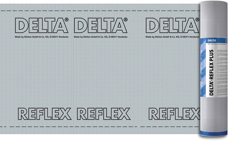 Изоляционная пленка Delta REFLEX Отражающая пароизоляция