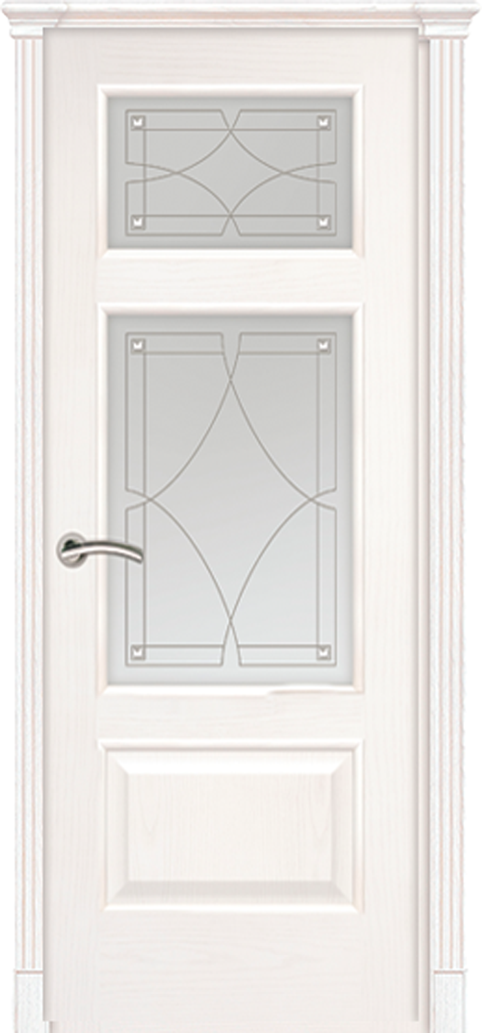 Межкомнатная дверь La Porte Classic 300-6 Ясень Карамель контур с бевелсами Марко