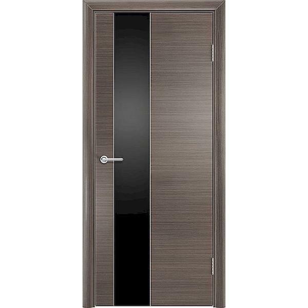 Межкомнатная дверь «Q 8», Экошпон серый, 2000x900 мм