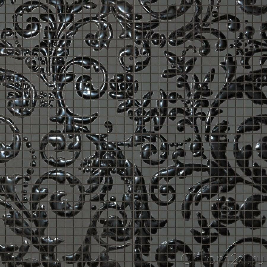 Fap Fap Mosaici Dark Side Damasco Black Gloss керамогранит (60 x 60 см) (fNBD)