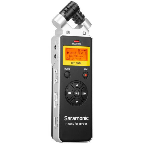 Рекордер Saramonic SR-Q2M ИКМ двухканальный (металлический корпус)