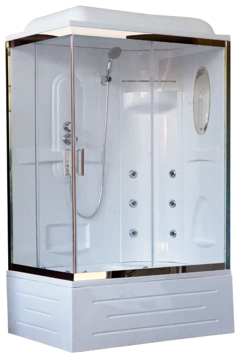 Душевая кабина Royal Bath RB 8120BP2 R высокий поддон 120см*80см