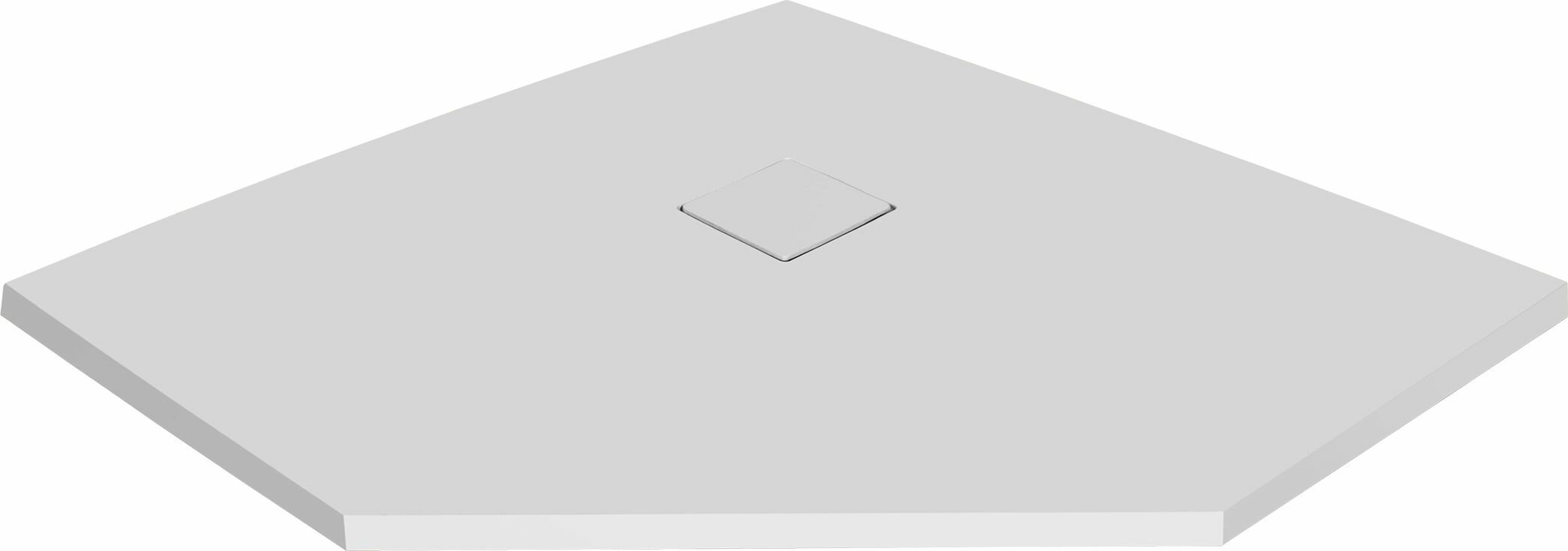 Душевой поддон RGW ST/T-0100W 100x100x2.5 белый