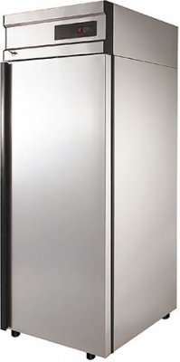 Холодильный шкаф POLAIR CM107-G (ШХ-0,7 нерж.) (0..+6°С)