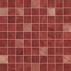 Мозаика Atlas Concorde Thesis Red Mosaic 31.5х31.5 600110000931, м²