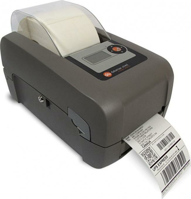 Принтер DT Datamax E-4205A, 203dpi, 5ips, Serial/LPT/USB/Ethernet,Peeler w/Label Sensor