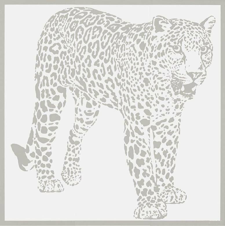 Декор Petracers GG D LEO CAC. 04 Gran Gala Leopardo A Caccia Bianco 94.5x94.9
