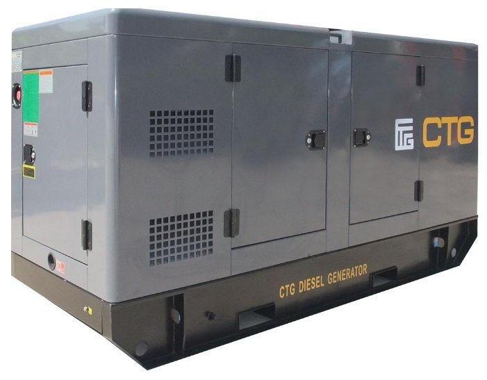 Дизельный генератор CTG AD-220SD в кожухе (160000 Вт)