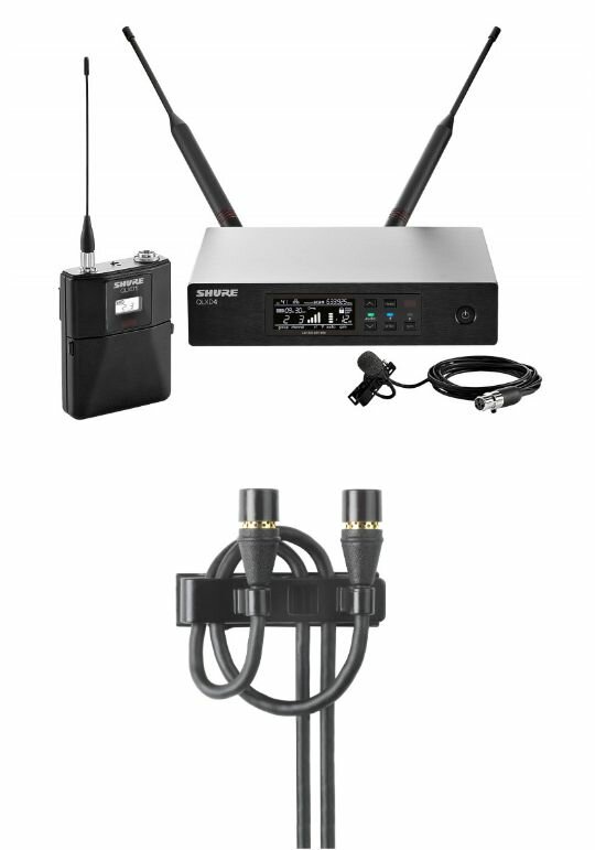 SHURE QLXD14E/150/C G51 - радиосистема С петличным микрофоном MX150/C