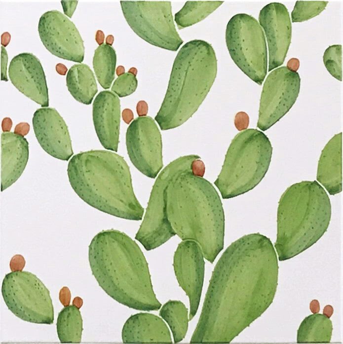 Майолика плитка Francesco De Maio Verde Verticale Verde Verticale Cactus ( м2)